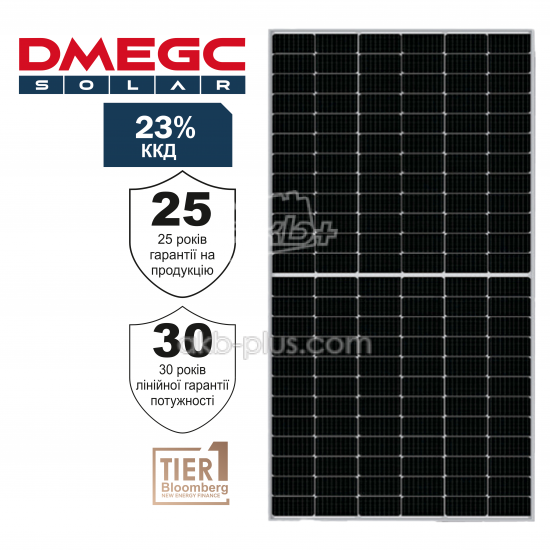 Монокристалличкая солнечная двухсторонняя панель DMEGC DM515G12RT-B54HBW INFINITY n-type Bifacial - купить